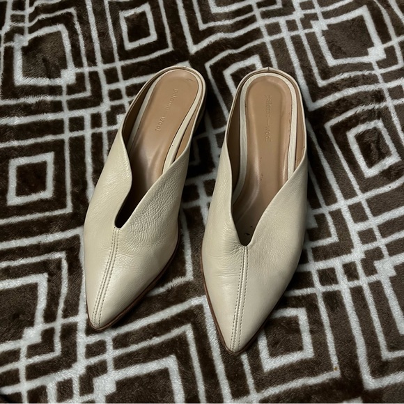 Paloma Wool Singapur Mules in Ecru Leather Size EU 40 - Picture 6 of 10